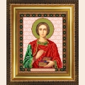 Схема для вышивания бисером АРТ СОЛО "Святой Великомученик Целитель Пантелеймон"